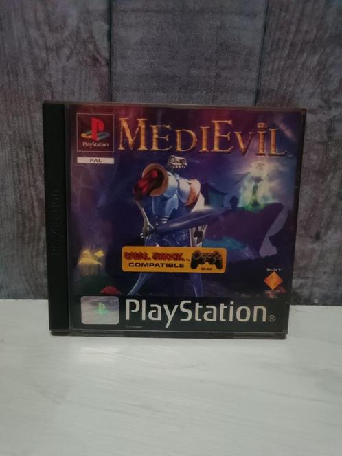 Jeu Sony Playstation 1 Medievil Complet, Games en Spelcomputers, Games | Sony PlayStation 1, Ophalen of Verzenden