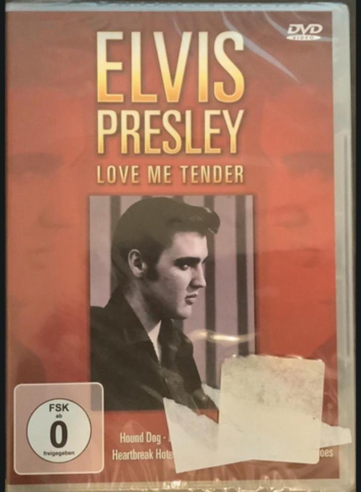 Elvis Presley Love Me Tender Dvd Nieuw Geseald !, Cd's en Dvd's, Dvd's | Muziek en Concerten, Nieuw in verpakking, Muziek en Concerten