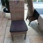 6 rieten stoelen, Ophalen, Zo goed als nieuw