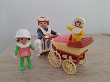 Playmobil Victorian 1900 nanny met kindjes 