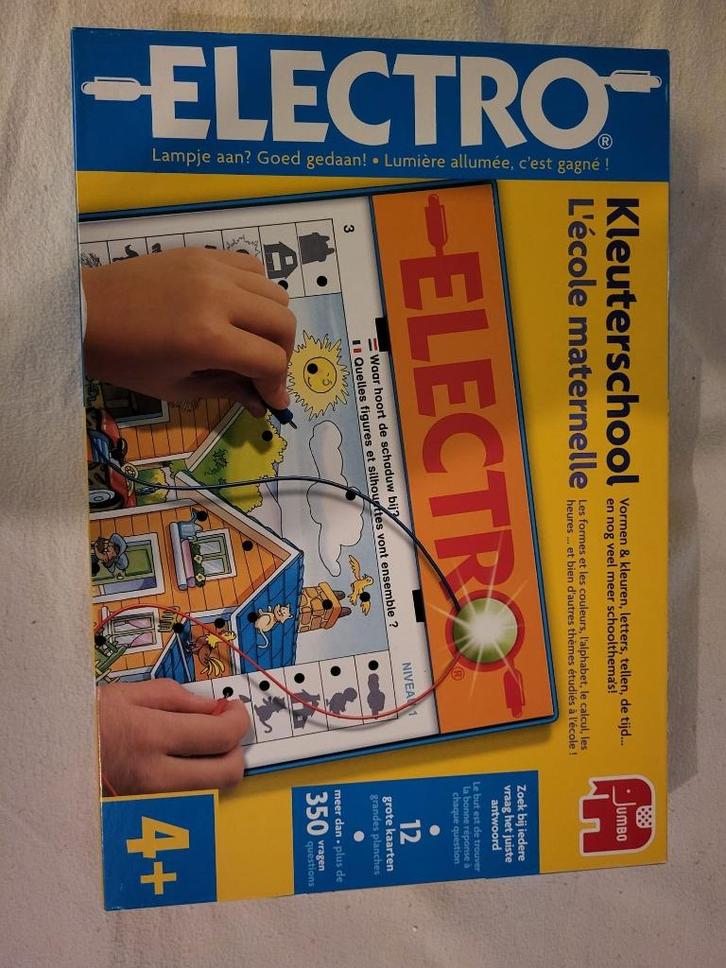 Electro kleuterschool (+4 jaar), Kinderen en Baby's, Speelgoed | Educatief en Creatief, Zo goed als nieuw, Elektronica, Puzzelen