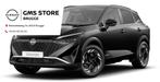 Nissan Qashqai e-POWER N-Connecta + verw zetels + pano dak, Auto's, Nissan, Stof, 750 kg, Zwart, Bedrijf