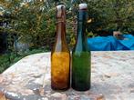 Oude vintage bierflessen brouwerij Feys  Roesbrugge, Verzamelen, Ophalen of Verzenden, Gebruikt