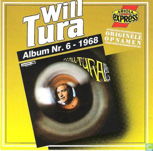 Will Tura - Album Nr. 6 - 1968, Cd's en Dvd's, Cd's | Nederlandstalig, Levenslied of Smartlap, Verzenden