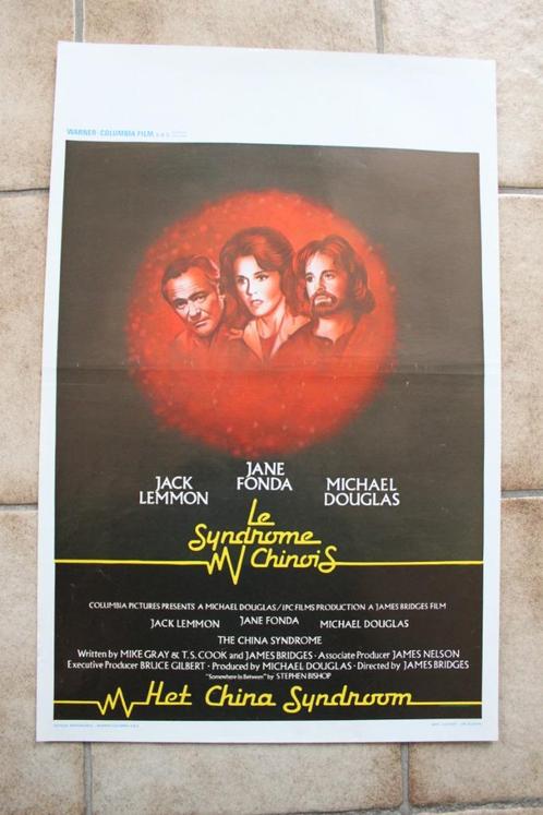 filmaffiche The China Syndrome 1979 Jane Fonda filmposter, Verzamelen, Posters, Zo goed als nieuw, Film en Tv, A1 t/m A3, Rechthoekig Staand