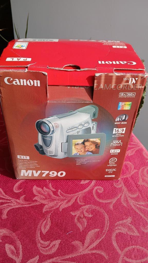 Canon digitale mini DV-camera nieuw in volle doos MV790, Audio, Tv en Foto, Videocamera's Digitaal, Nieuw, Camera, Mini DV, Canon