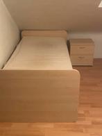 Bed met nachtkastje, 90 cm, Une personne, Enlèvement, Utilisé