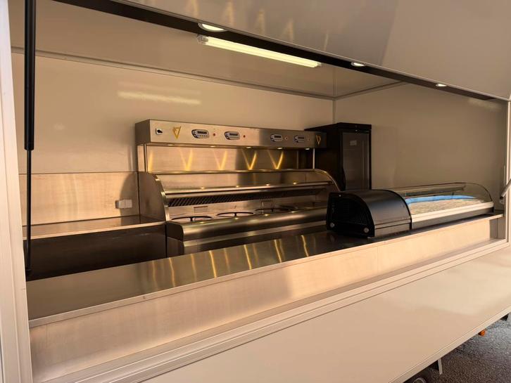 Frituurwagen, Auto diversen, Aanhangers en Bagagewagens, Zo goed als nieuw, Ophalen