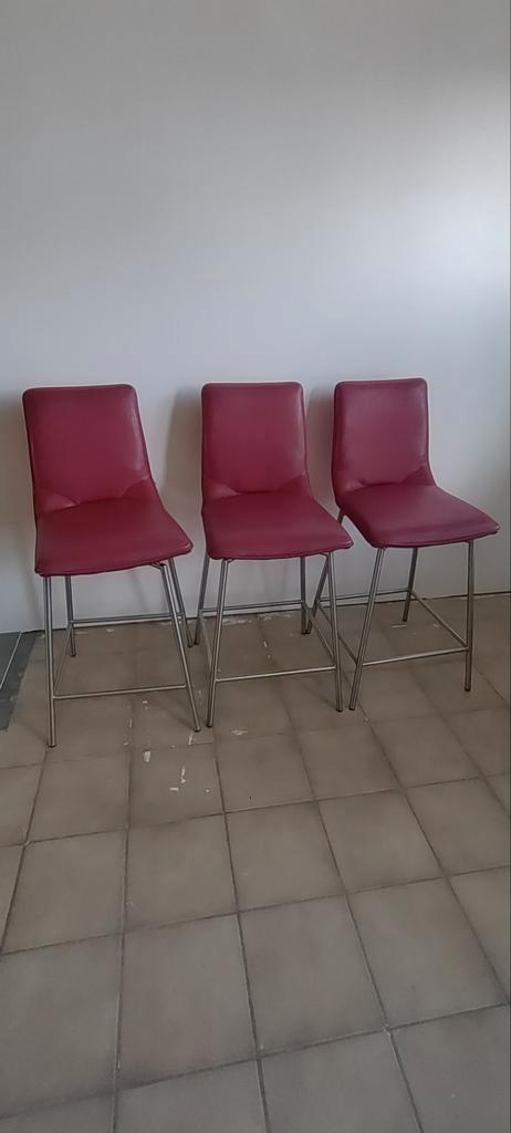 3 draaibare barkrukken van xooon, Huis en Inrichting, Stoelen, Gebruikt, Drie, Ophalen of Verzenden