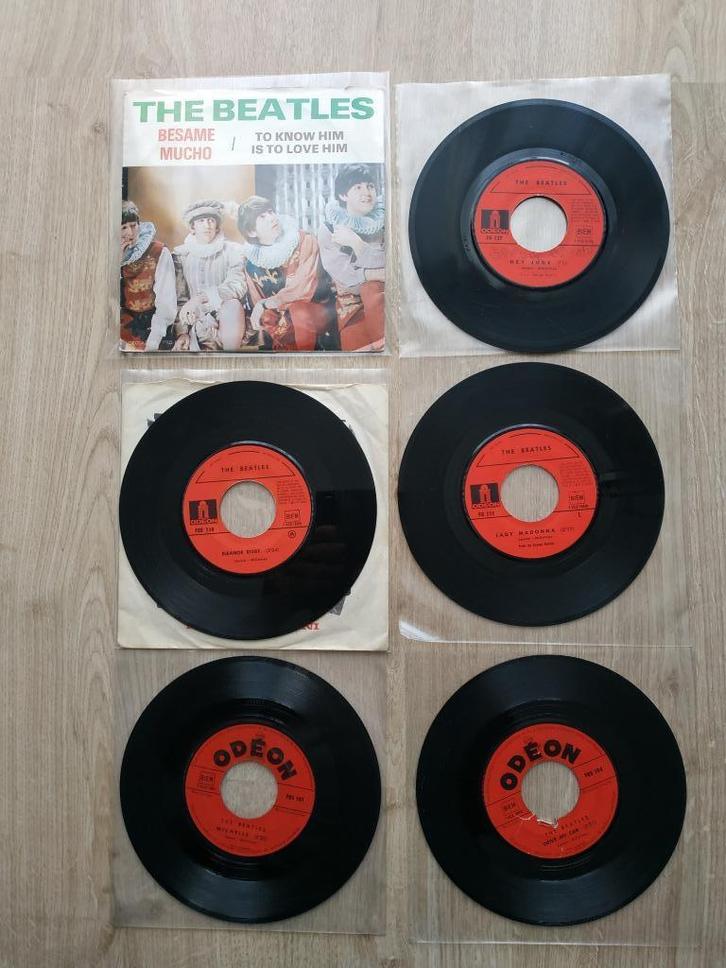 BEATLES LOT OF 2 STUKS SPA- EN JUKEBOX, Cd's en Dvd's, Vinyl | Rock, Verzenden