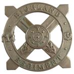 British Army - The Highland Regiment Cap Badge, Ophalen of Verzenden, Landmacht, Embleem of Badge