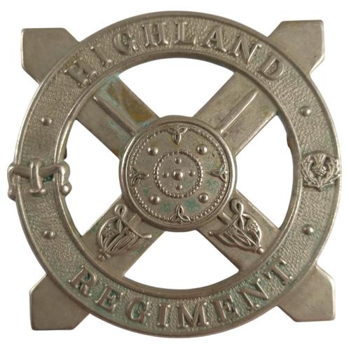 British Army - The Highland Regiment Cap Badge, Verzamelen, Militaria | Tweede Wereldoorlog, Landmacht, Embleem of Badge, Ophalen of Verzenden