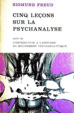 Freud - Cinq leçons sur la Psychanalyse suivie de ... - 1969, Boeken, Psychologie, Gelezen, Sociale psychologie, Verzenden, Sigmund Freud (1856-1939)