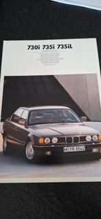 Folder BMW  7 reeks anno 1989, Boeken, Auto's | Folders en Tijdschriften, Ophalen of Verzenden, Zo goed als nieuw, BMW