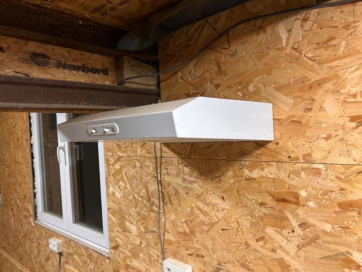 Dampkap afzuigkap ikea Lagan wit, Jardin & Terrasse, Chauffage de terrasse, Utilisé, Électrique, Mur, Enlèvement