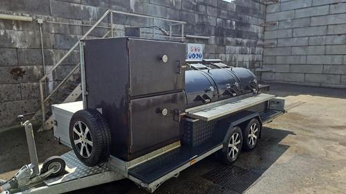 Yoder Smoker BBQ Trailer – Professionele Kwaliteit | Gekeurd, Tuin en Terras, Houtskoolbarbecues, Zo goed als nieuw, Ophalen