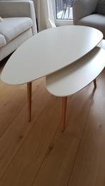 Tables basses gigognes, 50 à 100 cm, Autres matériaux, Scandinave, Ovale