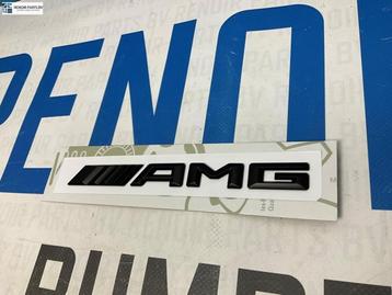 Kofferklep Logo AMG Mercedes Mat Zwart Embleem 2012-2018