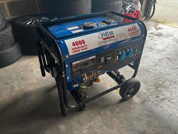 Stroomgroep 4000W beschikbaar voor biedingen