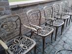 Aluminium tuinstoelen onderhoudsvrij, Tuin en Terras, Ophalen of Verzenden, Zo goed als nieuw, Aluminium