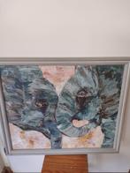 Olifantenkus van Caz Lahy, Antiek en Kunst, Kunst | Schilderijen | Modern, Ophalen of Verzenden
