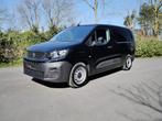 Peugeot Partner Electric LONG 100kw (bj 2023), Auto's, Stof, Gebruikt, Zwart, 136 pk