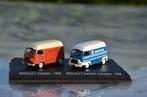 HO- pour train électrique -2 RENAULT Estafette en métal, Verzenden, Zo goed als nieuw