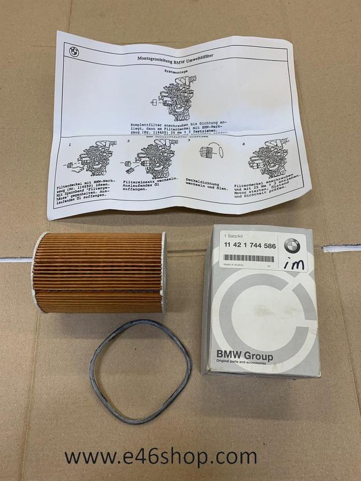 OLIEFILTER BMW E12 E21 E30 E28 E34 Z1 OE 11421744586, Auto-onderdelen, Filters, BMW, Nieuw, Ophalen of Verzenden