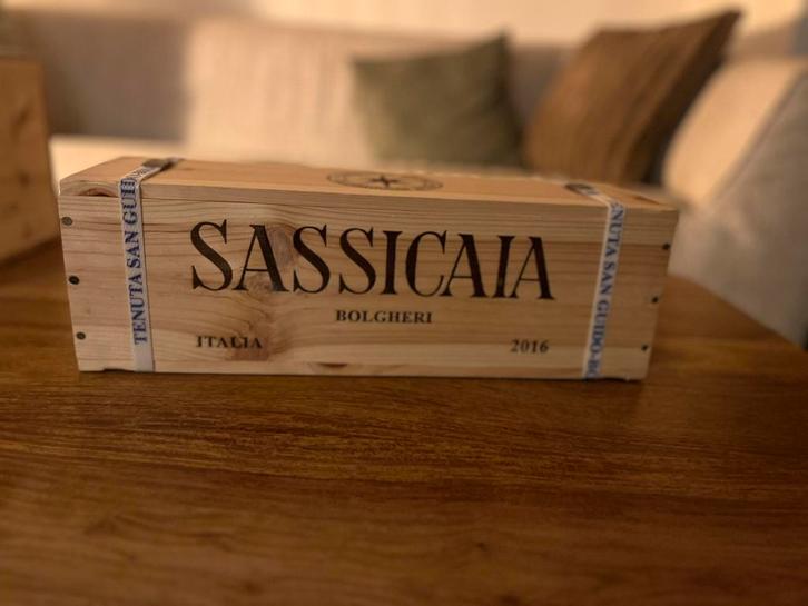 Sassicaia 2016 - Magnum, Verzamelen, Wijnen, Ophalen