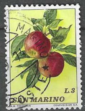 San Marino 1973 - Yvert 839 - Fruitsoorten - Appel (ST) beschikbaar voor biedingen