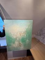 Tableau signé Herman Hertogs (1988) – Paysage poétique – 100, Enlèvement ou Envoi