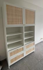 Witte buffet/boeken kast, Ophalen, Zo goed als nieuw
