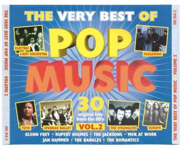 Very Best Of Pop Music 2 met Kim Wilde ,ELO,Jacksons (2XCD) beschikbaar voor biedingen