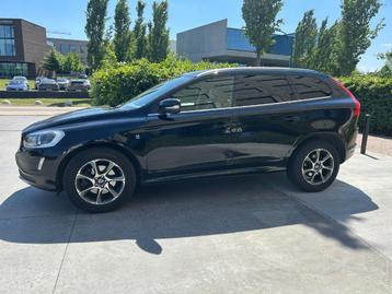 Volvo XC60, Auto's, 1969 cc, Lederen bekleding, Zwart, Leder
