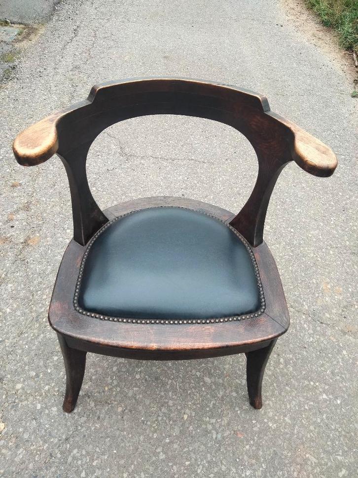 Bijzondere Art Deco fauteuil stoel brocante, Antiek en Kunst, Antiek | Meubels | Stoelen en Sofa's, Ophalen