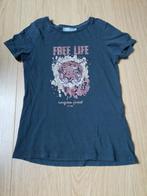 Stoere tijger t-shirt Geisha m 152, Geisha, Meisje, Ophalen of Verzenden, Zo goed als nieuw