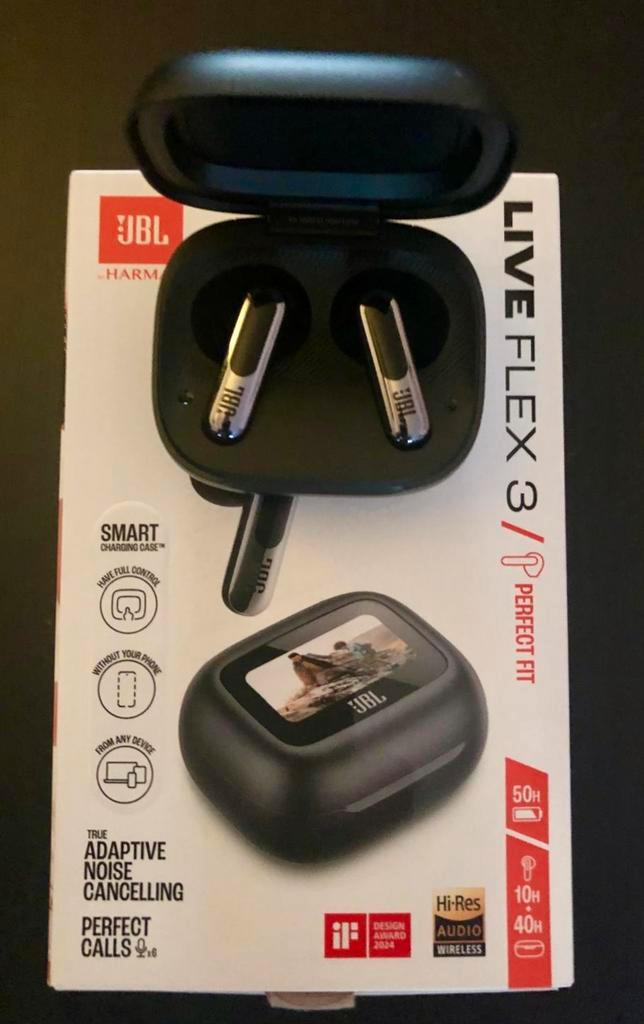 Ecouteurs JBL Live Flex 3 – Comme neufs + boîte complète, Telecommunicatie, Mobiele telefoons | Oordopjes, Zo goed als nieuw, Ophalen of Verzenden