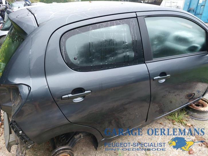 portier rechts achter peugeot 108, KTA, Auto-onderdelen, Carrosserie, Deur, Peugeot, Gebruikt, ARN erkend, Ophalen