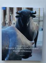 Finance 2:Asset Allocation and Market Efficiency, Enlèvement ou Envoi, Comme neuf, Économie et Marketing, Michael Frömmel