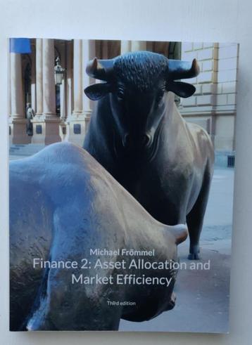 Finance 2:Asset Allocation and Market Efficiency beschikbaar voor biedingen