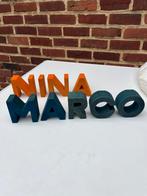 Nina Marco (houten letters), Antiek en Kunst, Ophalen of Verzenden