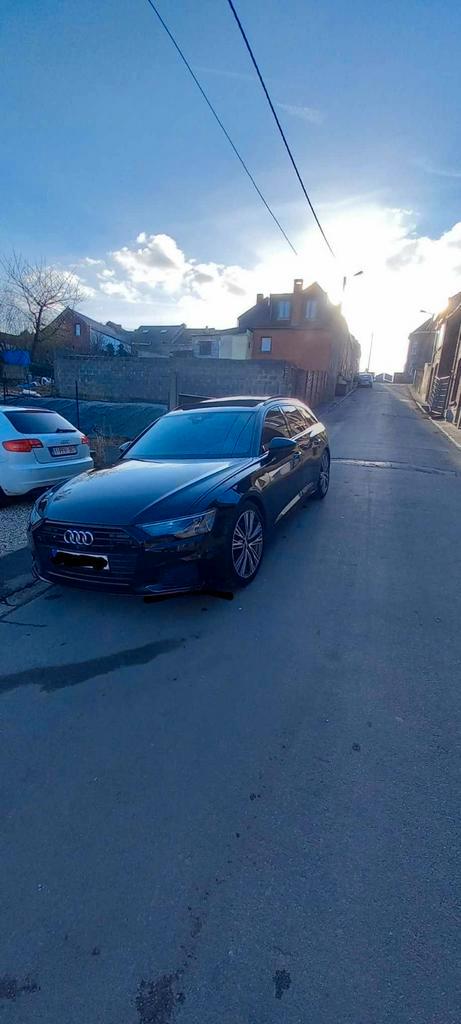 Audi a6 sline, Auto's, Audi, Particulier, A6, Head-up Display, Open dak, Diesel, Break, Zwart, Zwart, Alcantara, Ophalen