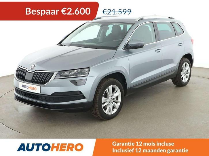 Skoda Karoq 1.6 TDI Style (bj 2019, automaat), Auto's, Skoda, Te koop, Karoq, ABS, Achteruitrijcamera, Airbags, Airconditioning