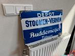 Buddemeijer emaille reclamebord, Ophalen, Gebruikt, Reclamebord
