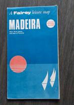 Vintage landkaart Madeira, Boeken, Atlassen en Landkaarten, Ophalen of Verzenden, Landkaart