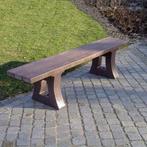 2x Bonn park zitbank, Tuin en Terras, Ophalen, Zo goed als nieuw, Kunststof