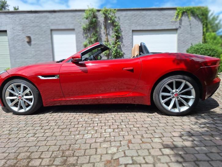 F Type cabrio 3.0 v6 340 hp, Auto's, Jaguar, Particulier, F-type, ABS, Achteruitrijcamera, Airbags, Airconditioning, Bluetooth