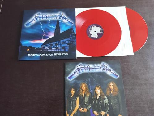 METALLICA - SINDELFINGEN BANGS THEIR HEAD - 2 lp ROOD vinyl, Cd's en Dvd's, Vinyl | Hardrock en Metal, Ophalen of Verzenden