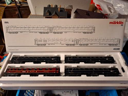 Marklin 42281 personen wagons set in ovp, Hobby en Vrije tijd, Modeltreinen | H0, Zo goed als nieuw, Ophalen of Verzenden