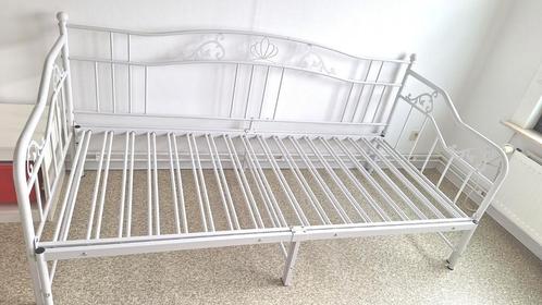 MOET WEG ‼️ ALLES NIEUW KIJK BESCHRIJVING, Huis en Inrichting, Slaapkamer | Slaapbanken, Nieuw, 200 cm, Wit, Ophalen